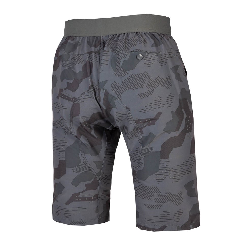 Hummvee Lite Shorts mit Innenhose für Herren - Anthrazit-Ton