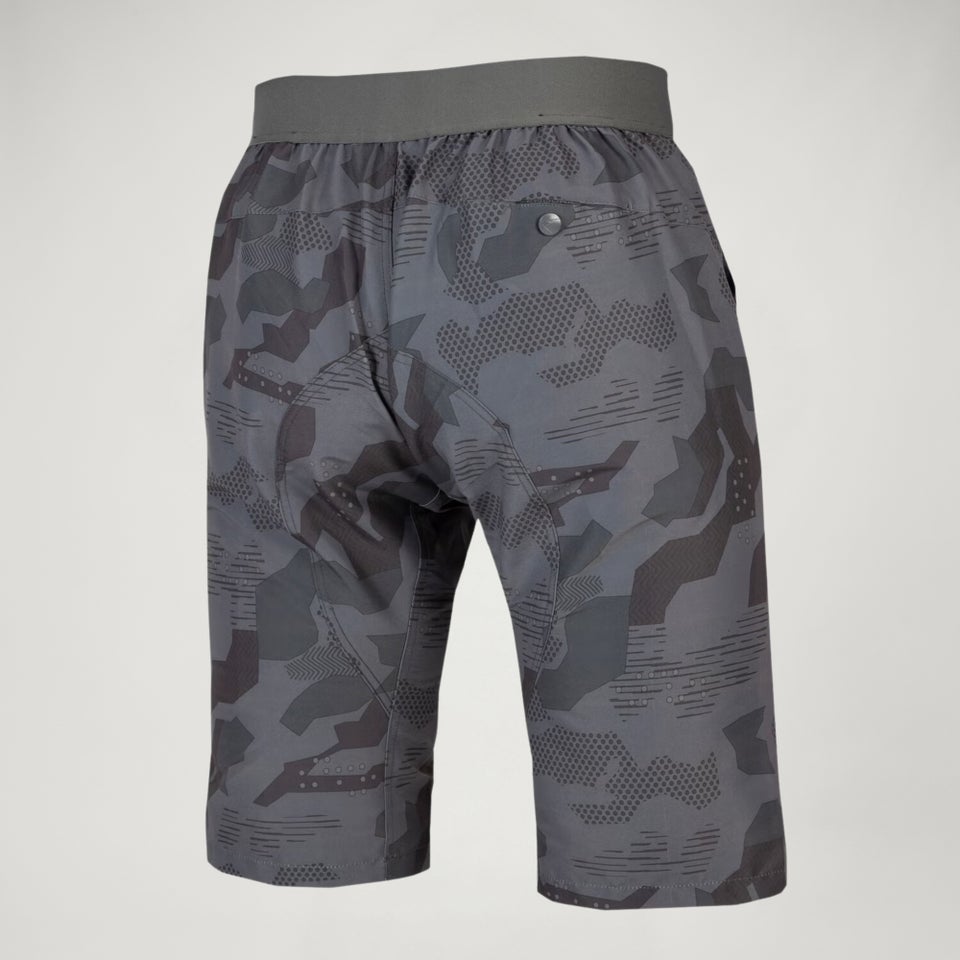 Hummvee Lite Shorts mit Innenhose für Herren - Anthrazit-Ton