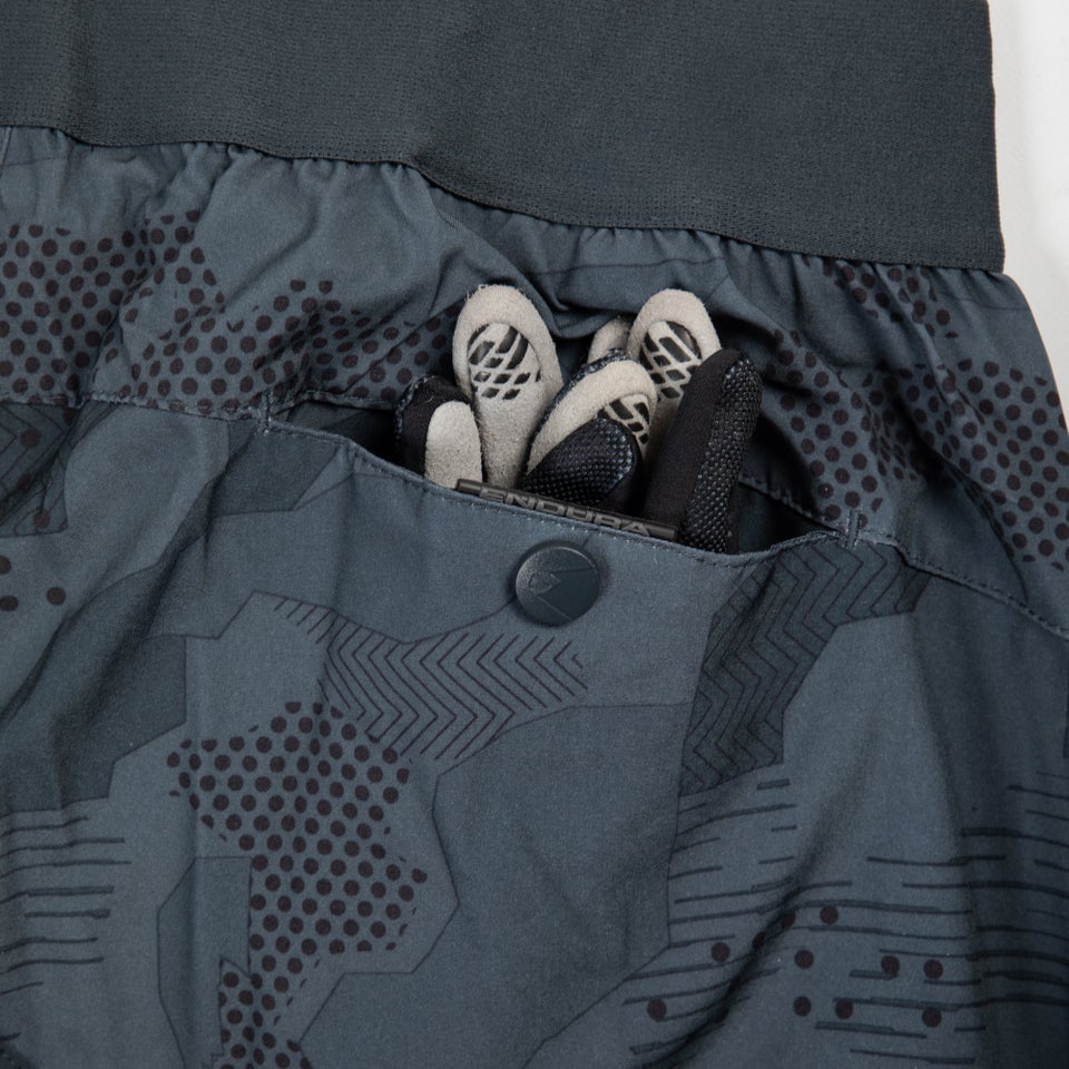 Hummvee Lite Shorts mit Innenhose für Herren - Anthrazit-Ton