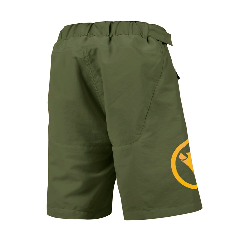 Kids MT500JR Short with Liner - Olive Green