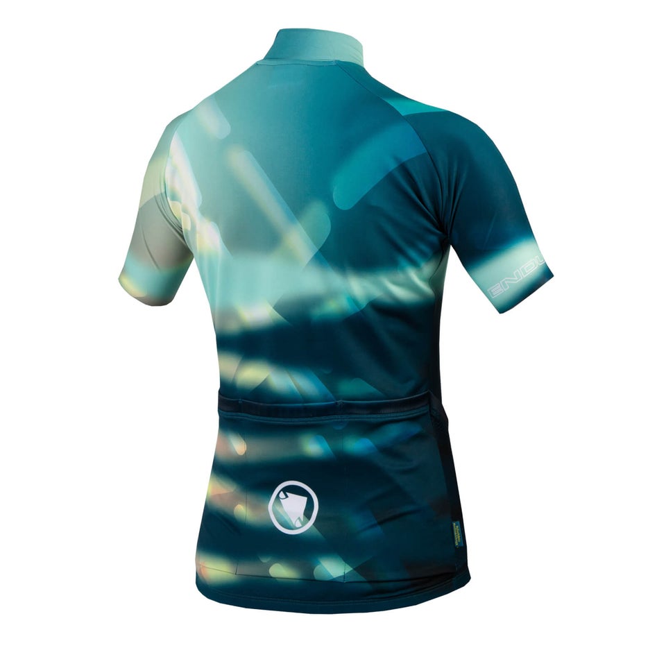 Women's Ltd Virtual Texture S/S Jersey - Glacier Blue