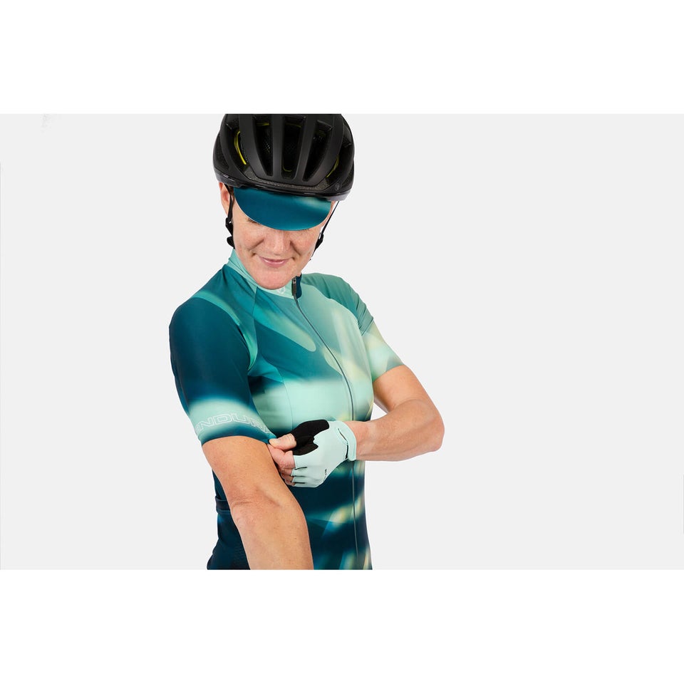 Women's Ltd Virtual Texture S/S Jersey - Glacier Blue