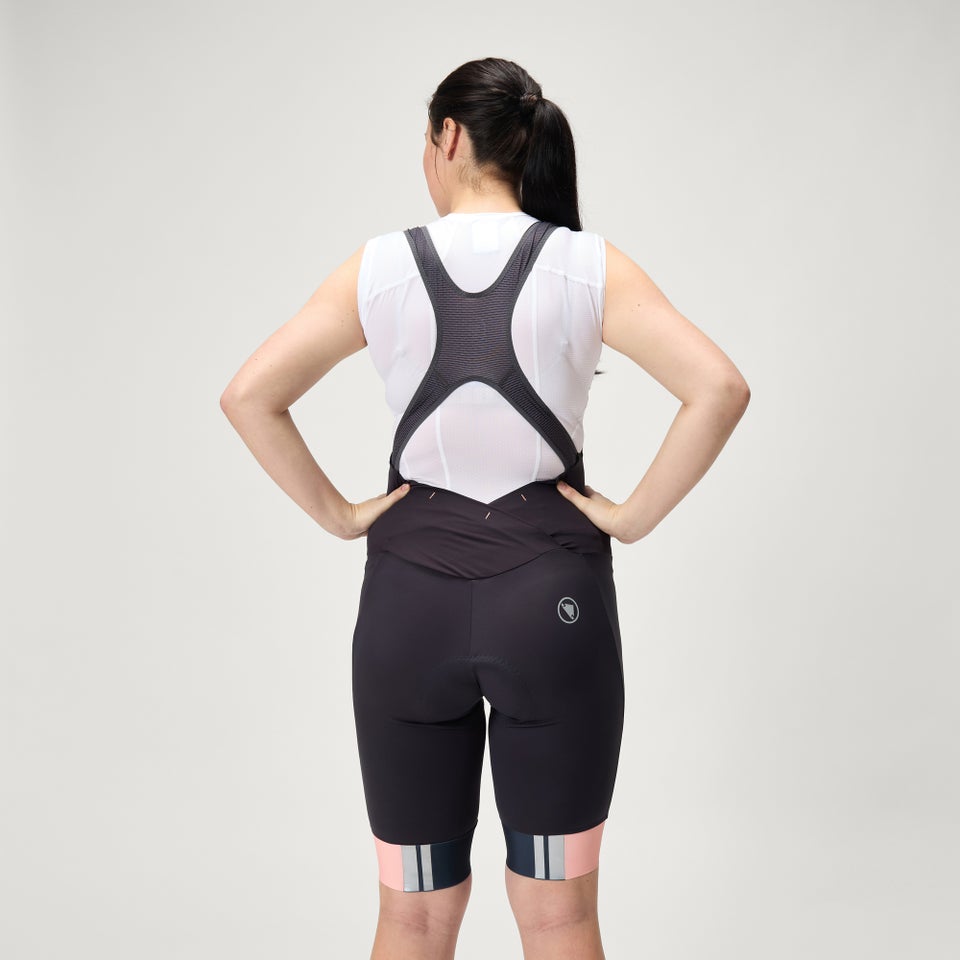 Women's FS260 DropSeat™ Bib Shorts - Neon Peach