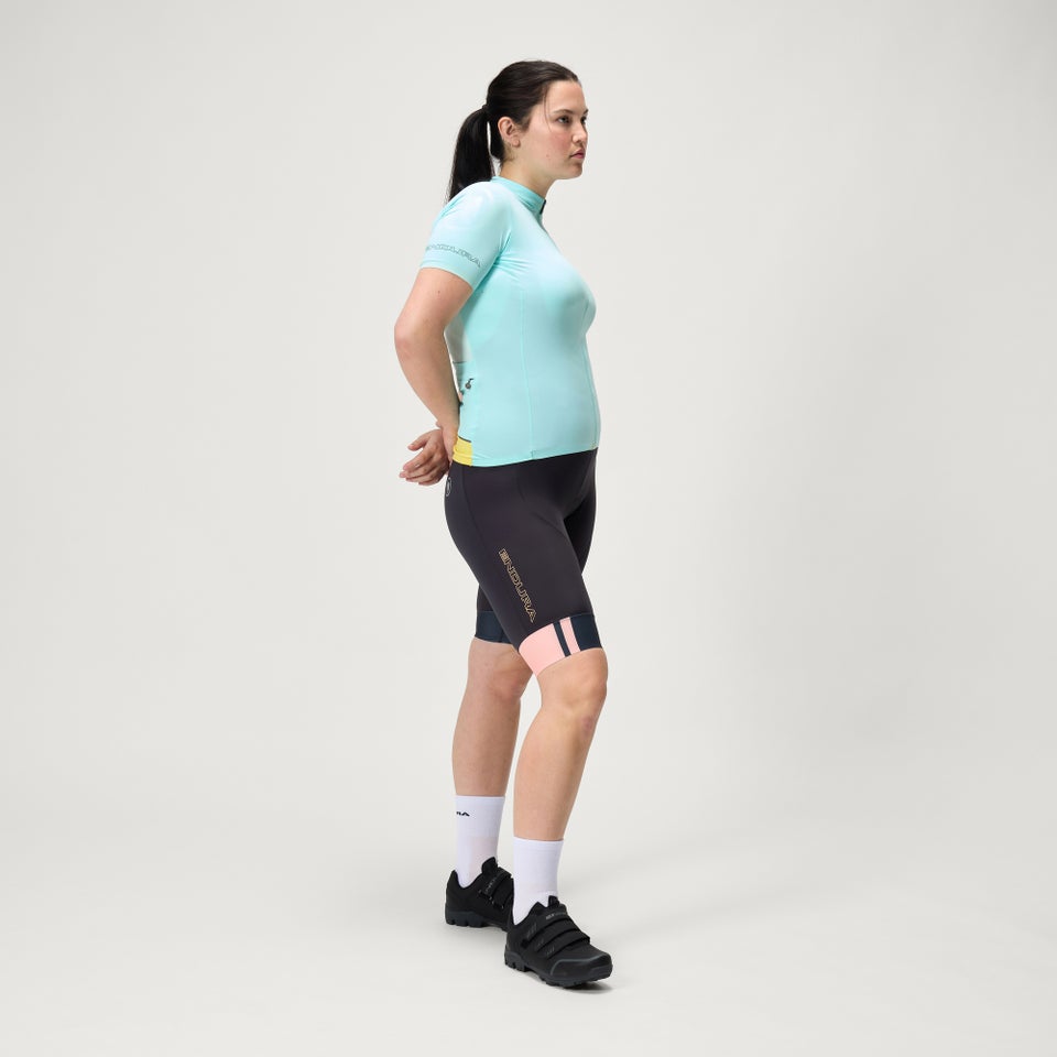 FS260-Pro Dropseat Bibshort für Damen - Neon Peach