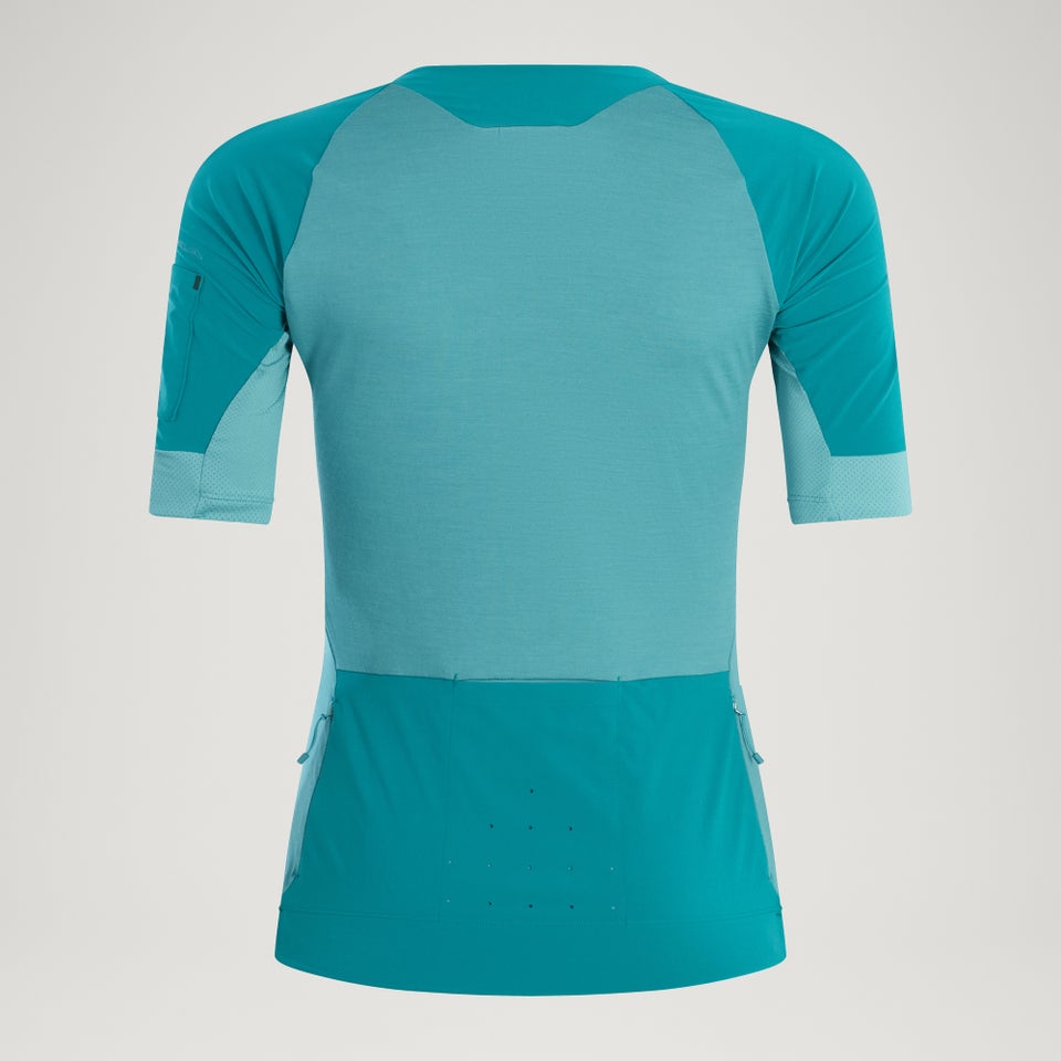 Women's GV500 Merino Blend S/S Jersey - Spruce Green