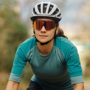 Women's GV500 Merino Blend S/S Jersey - Spruce Green - XL