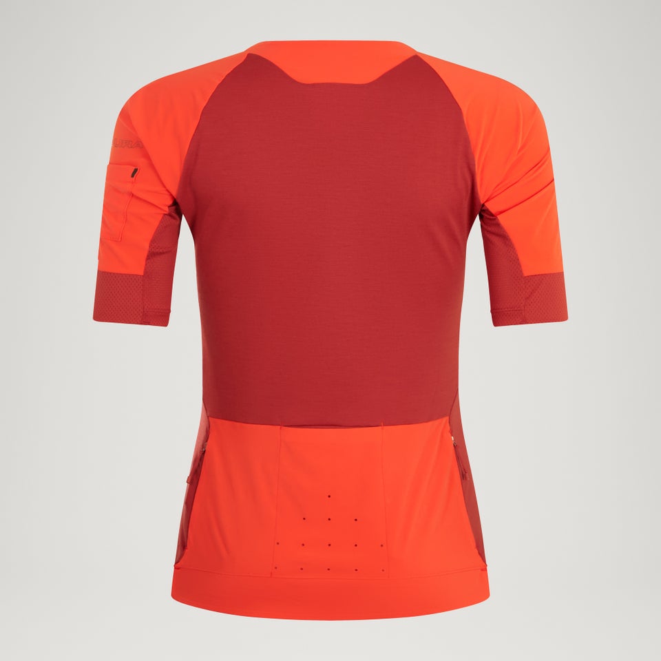 Women's GV500 Merino Blend S/S Jersey - Cayenne