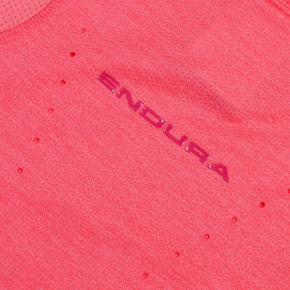 Women's SingleTrack S/S Jersey - Punch Pink