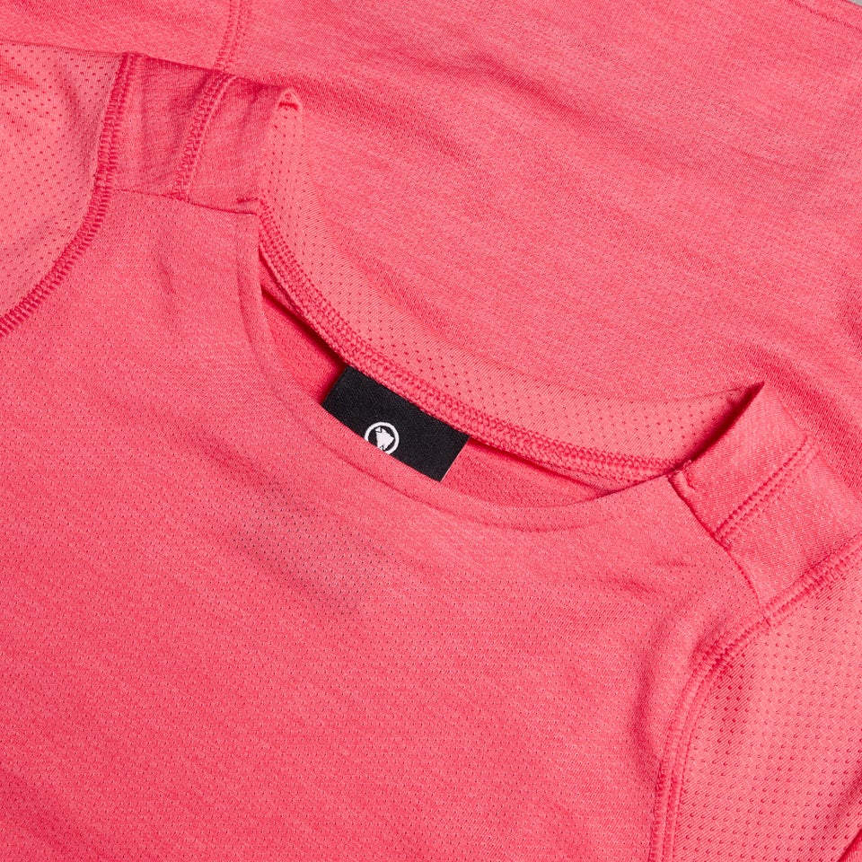 Women's SingleTrack S/S Jersey - Punch Pink