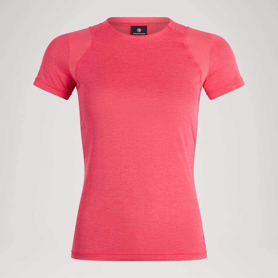 Women's SingleTrack S/S Jersey - Punch Pink