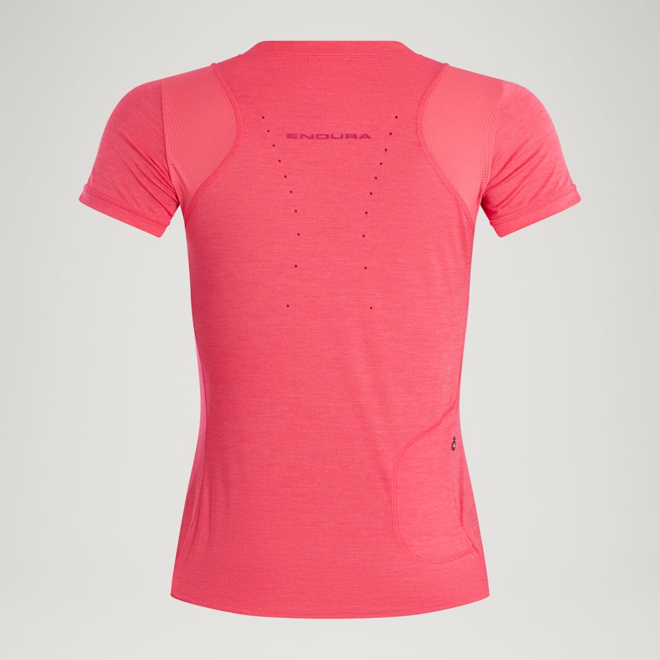 Women's SingleTrack S/S Jersey - Punch Pink