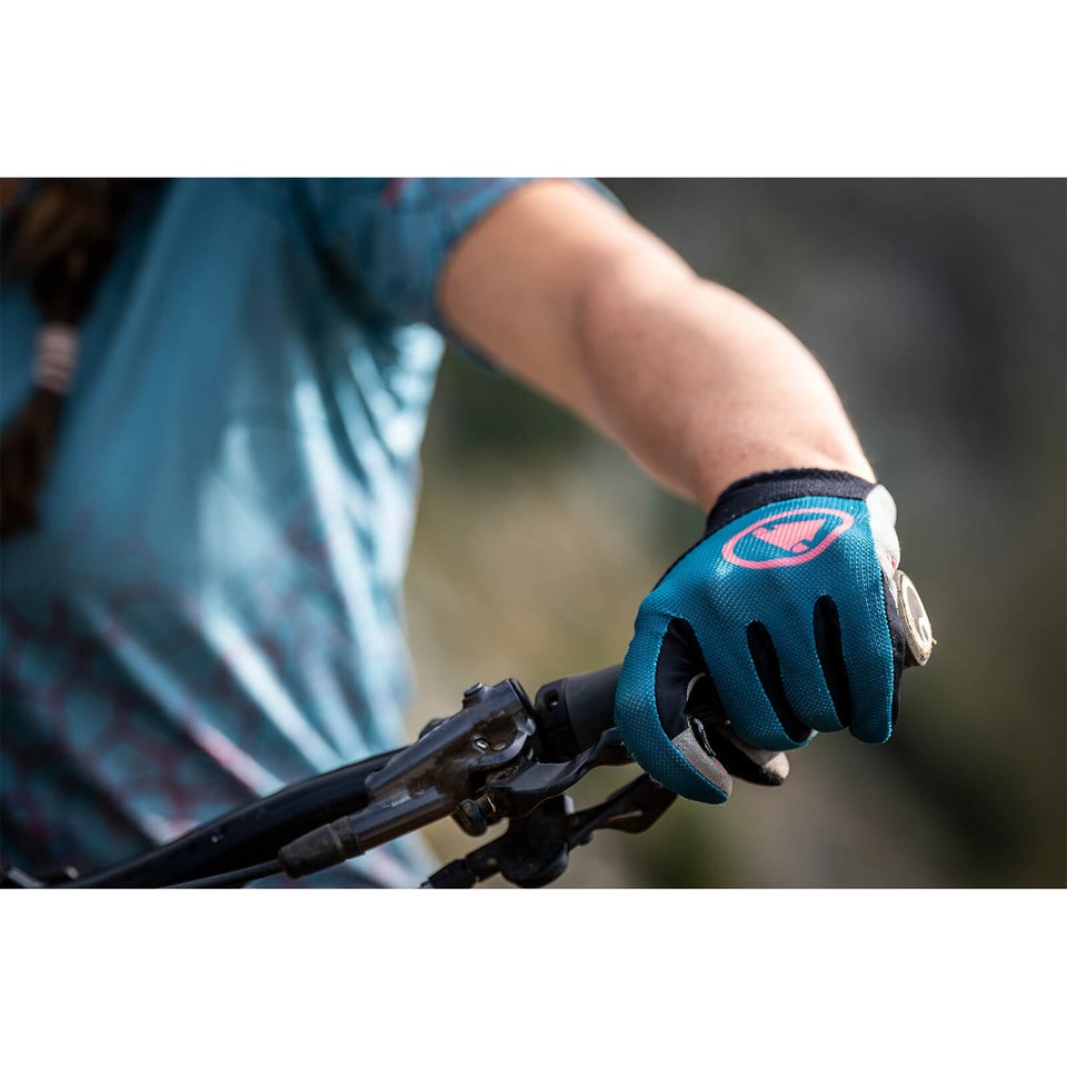 Women's Hummvee Lite Icon Gloves - Blueberry