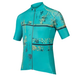 Outdoor Trail S/S Jersey LTD - Aqua - XXL