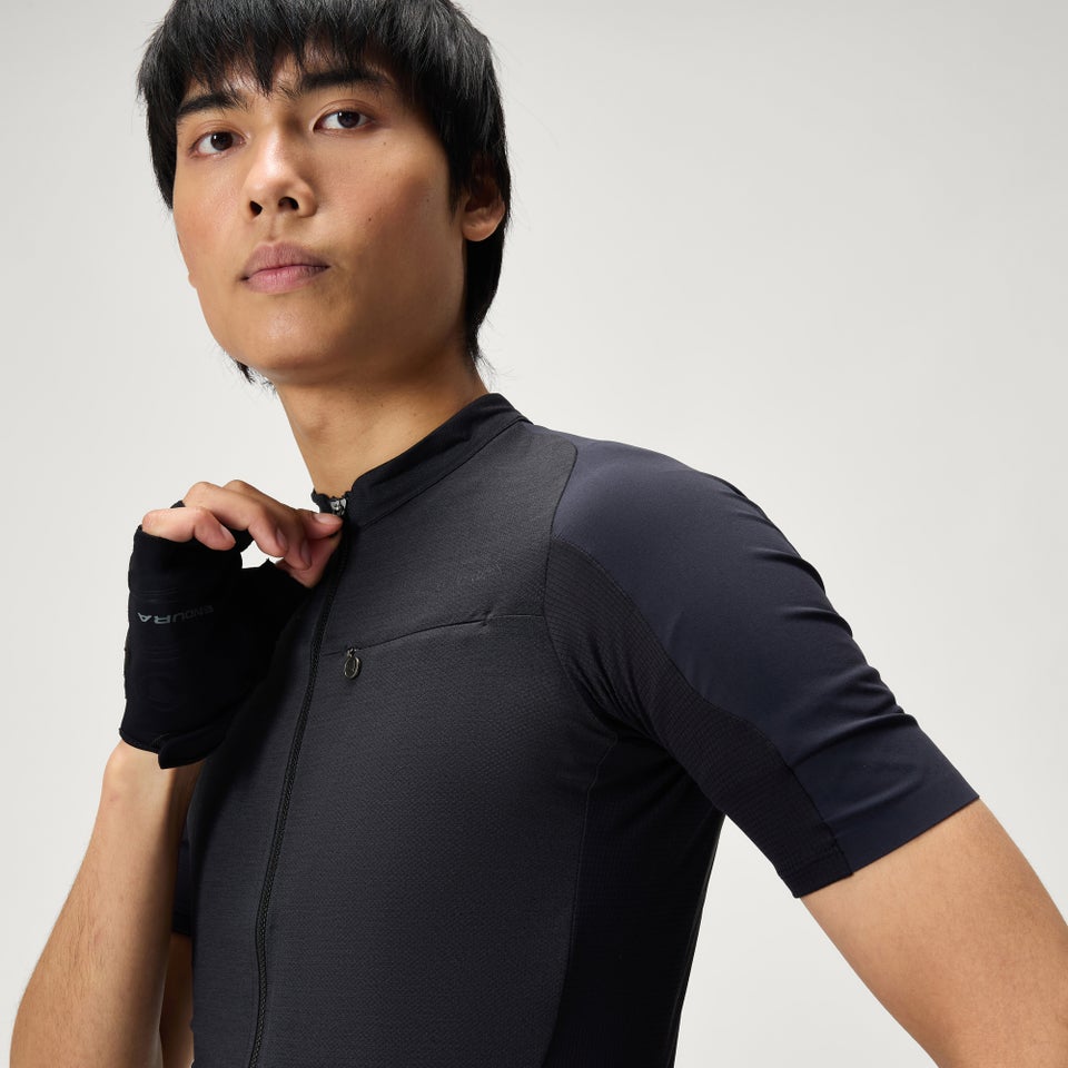 GV500 Reiver Kurzarmtrikot für Herren - Schwarz