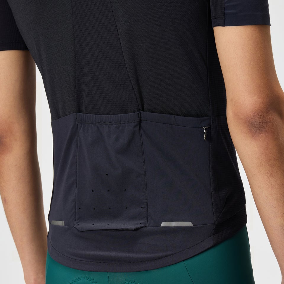 GV500 Reiver Kurzarmtrikot für Herren - Schwarz