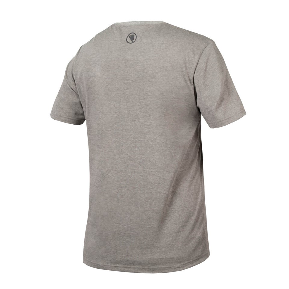 One Clan Organic Tee Stacked - Grey