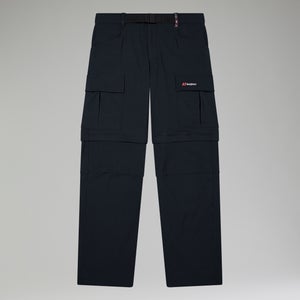 Unisex Dolpa Zip Off Cargo Pant - Black