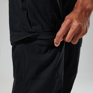 Unisex Dolpa Zip Off Cargo Pant - Black