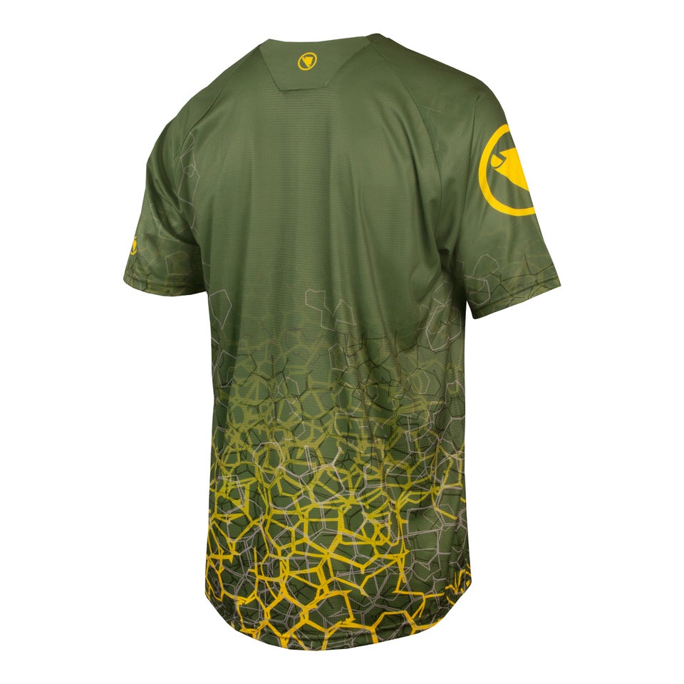 SingleTrack Print Tee LTD - Olive Green