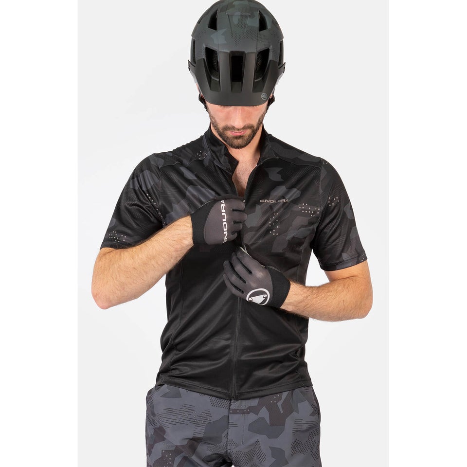 Herren Hummvee Ray Trikot (kurzarm) - Schwarz