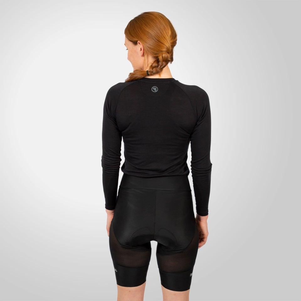 Women's Engineered Padded Liner Shorts - Black