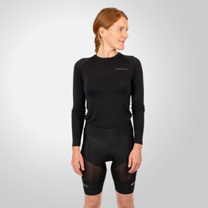 Women's Engineered Padded Liner Shorts - Black