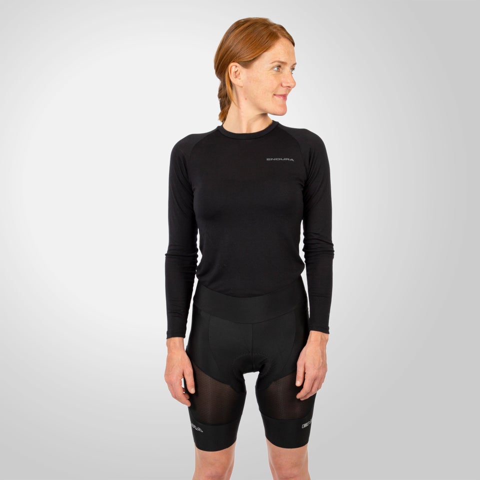 Women's Engineered Padded Liner Shorts - Black
