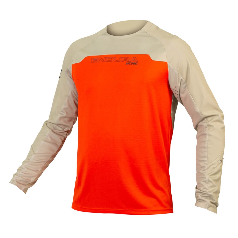 Men's MT500 Burner L/S Jersey - Paprika
