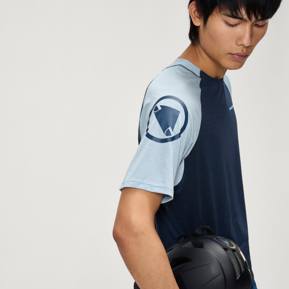 Men's SingleTrack S/S Tee - Ink Blue