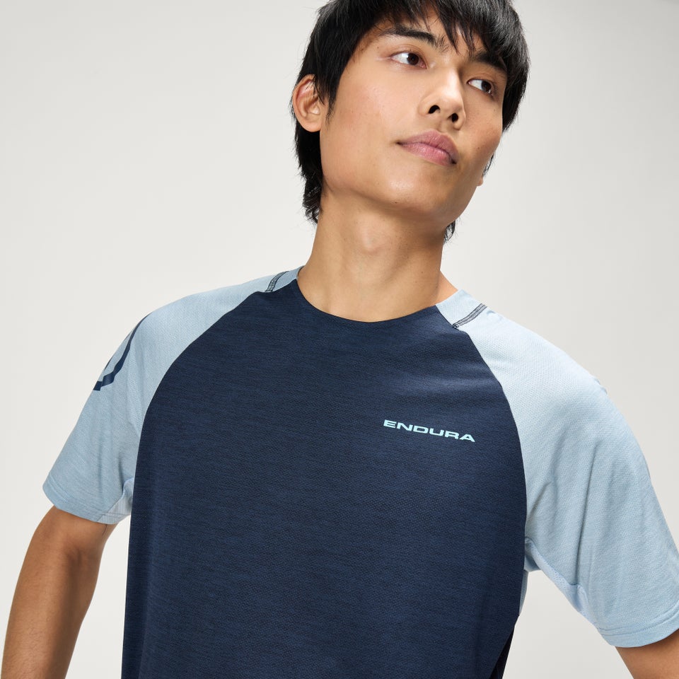 Men's SingleTrack S/S Tee - Ink Blue