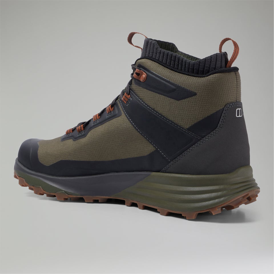 Men's VC22 Mid Gore-Tex - Dark Brown/Dark Green