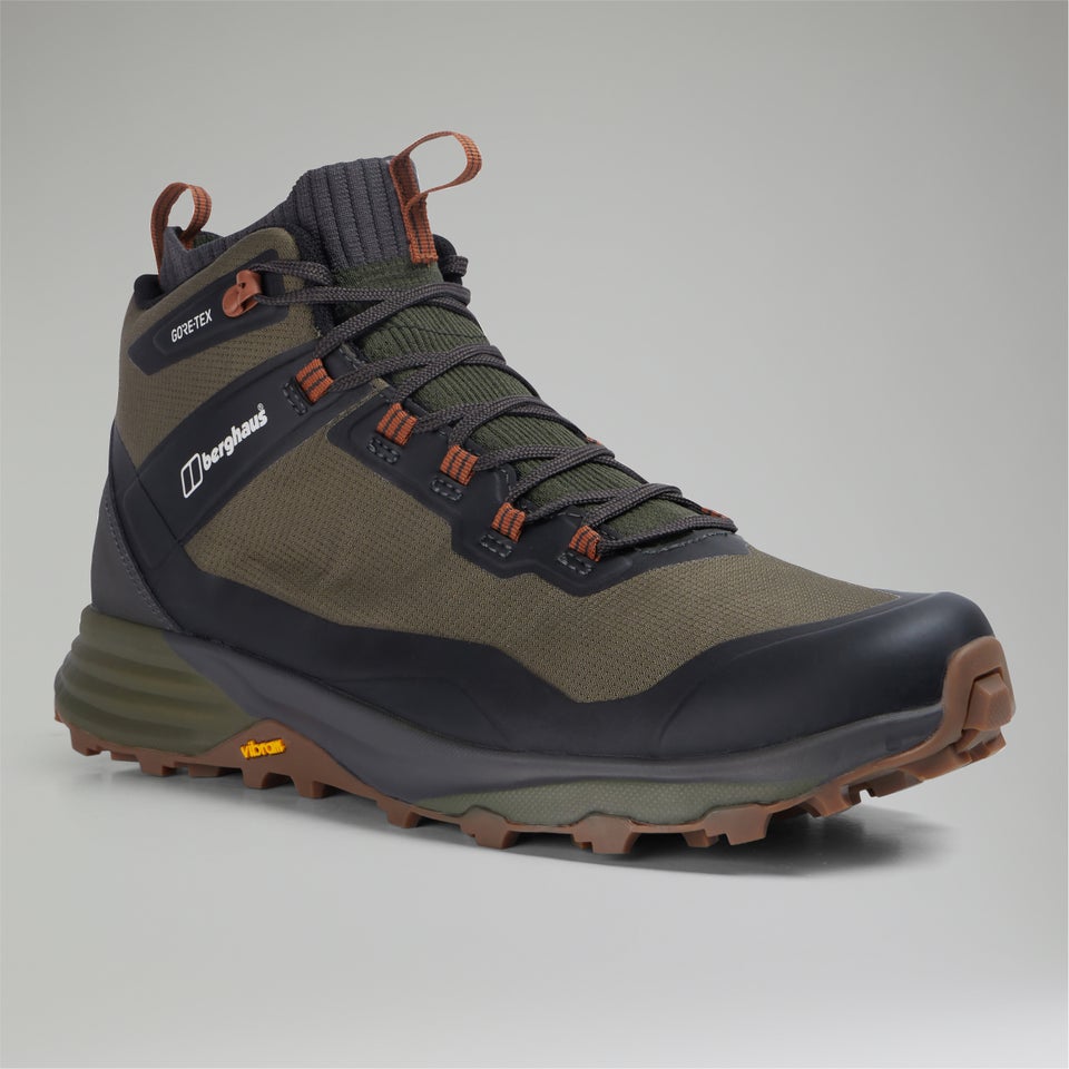 Men's VC22 Mid Gore-Tex - Dark Brown/Dark Green