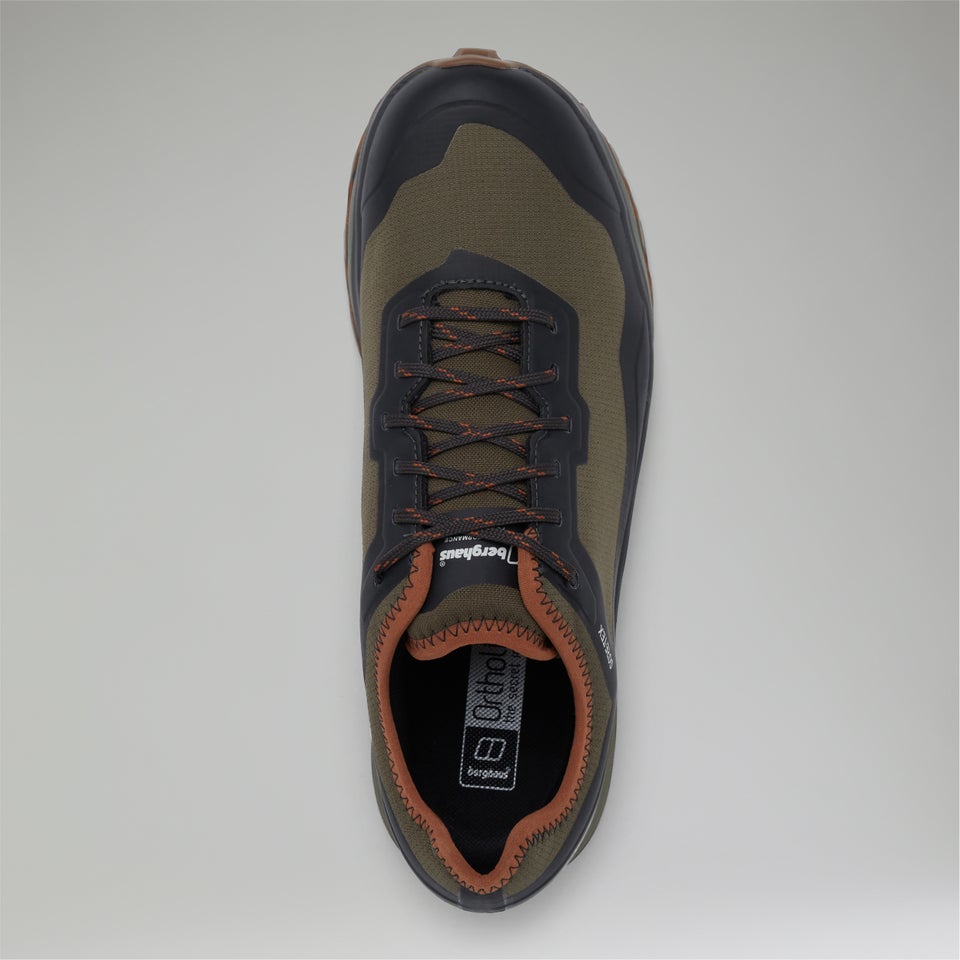 VC22 Gore-Tex Wanderschuhe für Herren - Dunkelbraun/Dunkelgrün