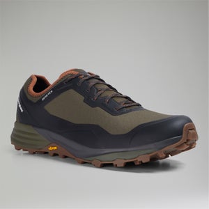 VC22 Gore-Tex Wanderschuhe für Herren - Dunkelbraun/Dunkelgrün