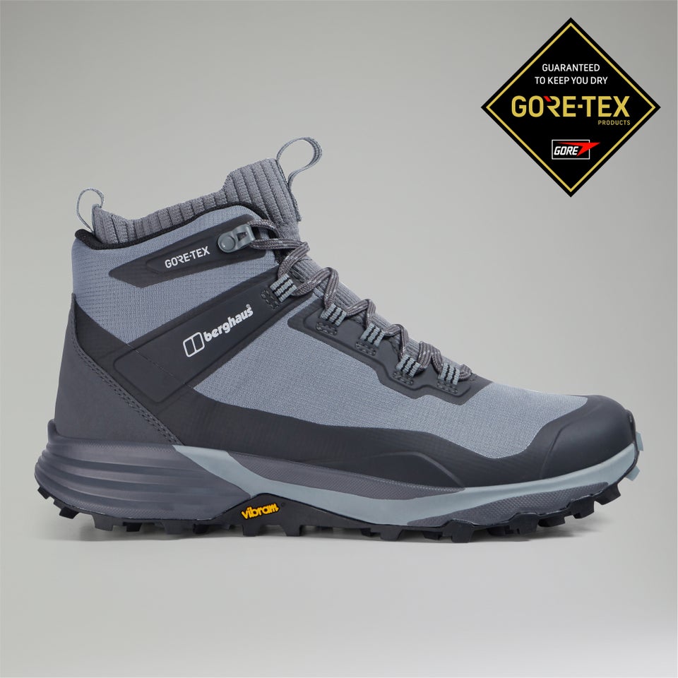 VC22 Mid Gore-Tex Wanderschuhe für Damen - Grau/Schwarz