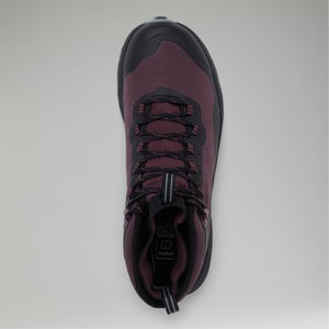 VC22 Mid Gore-Tex Wanderschuhe für Damen - Lila/Schwarz