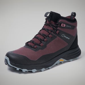 VC22 Mid Gore-Tex Wanderschuhe für Damen - Lila/Schwarz