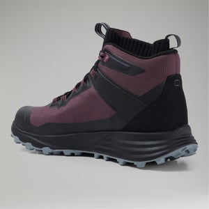VC22 Mid Gore-Tex Wanderschuhe für Damen - Lila/Schwarz