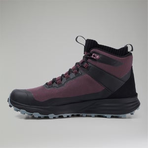 VC22 Mid Gore-Tex Wanderschuhe für Damen - Lila/Schwarz
