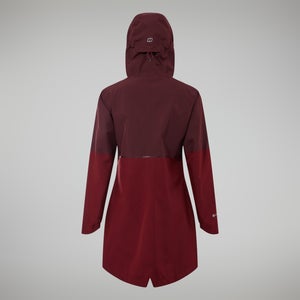 Women's Rothley Gore-Tex Jacket - Dark Red/Dark Brown