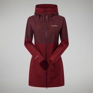 Women's Rothley Gore-Tex Jacket - Dark Red/Dark Brown