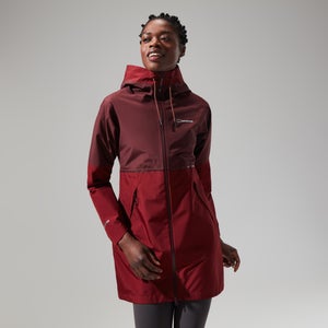 Women's Rothley Gore-Tex Jacket - Dark Red/Dark Brown