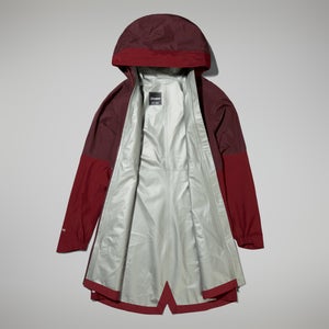Women's Rothley Gore-Tex Jacket - Dark Red/Dark Brown