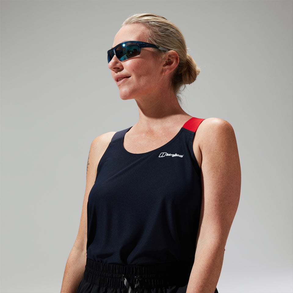 Women's Nesna Baselayer Vest - Dark Blue