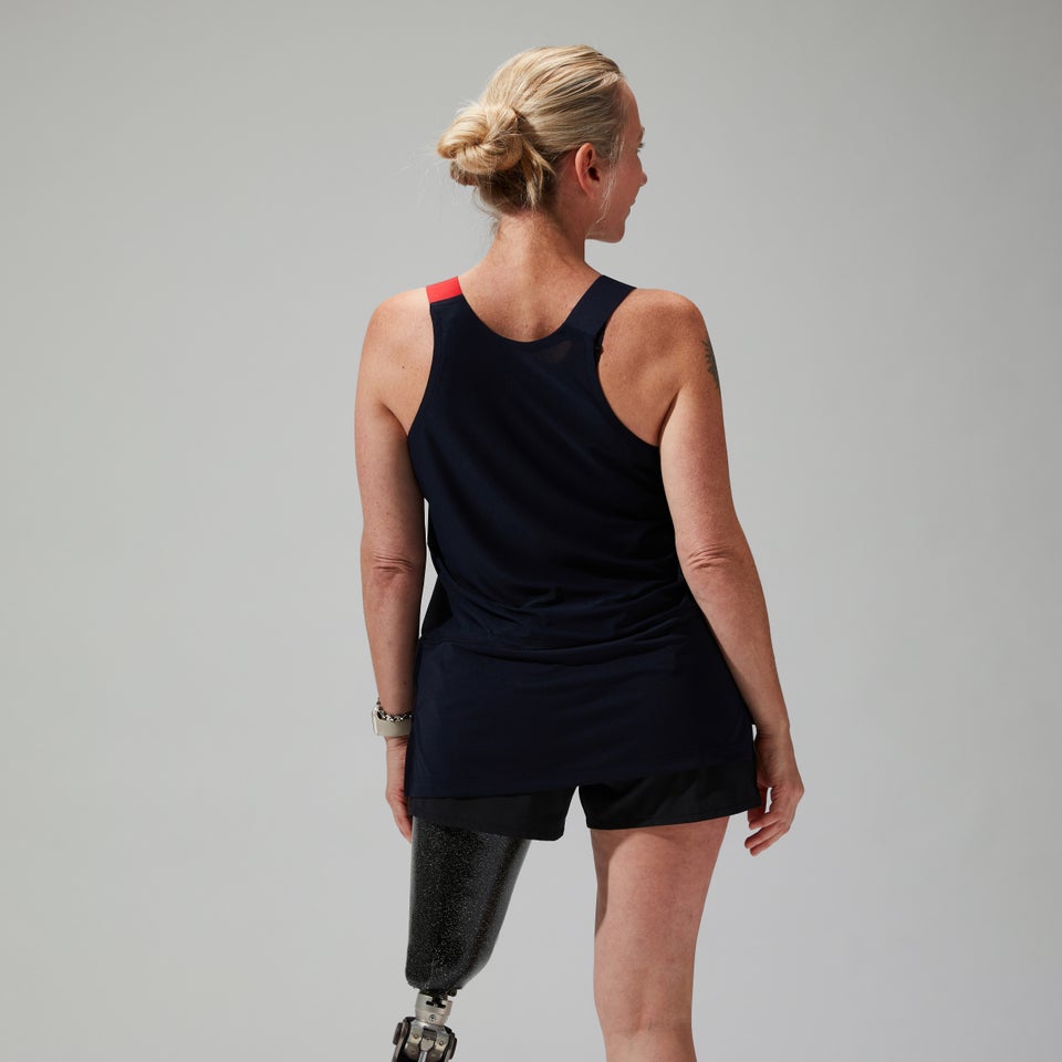 Women's Nesna Baselayer Vest - Dark Blue