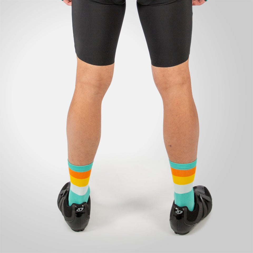Unisex Bandwidth Socks - Aqua