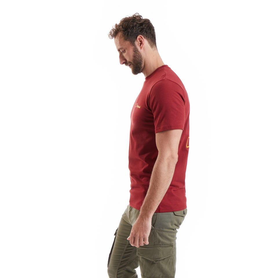 Men's Mont Blanc Mtn T Shirt Red