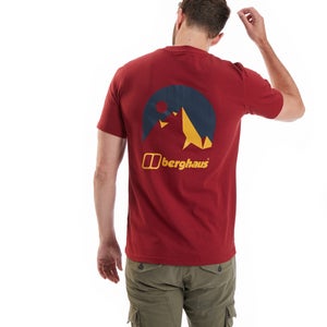 Men's Mont Blanc Mtn T Shirt Red