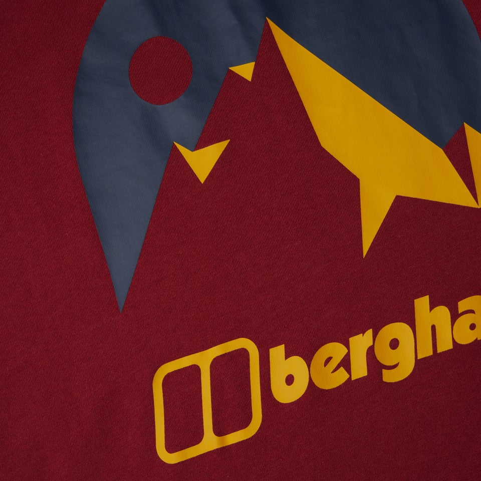 Men's Mont Blanc Mtn T Shirt Red