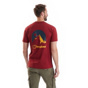 Men's Mont Blanc Mtn T Shirt Red
